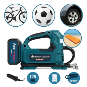 Hitman 62V akkumulátoros kompresszor – hordozható légkompresszor autó- és kerékpárgumik felfújásához HT-ACP-6831