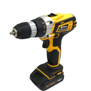 Straus 18V akkus csavarkulcs és fúró készlet – vezeték nélküli szerszámgép szett hordtáskában, tartozékokkal IW017