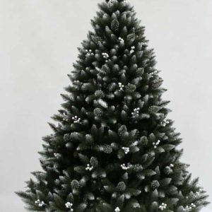 Aspen Snow-Fehér berkenyebogyós havas 2D műfenyő 120cm